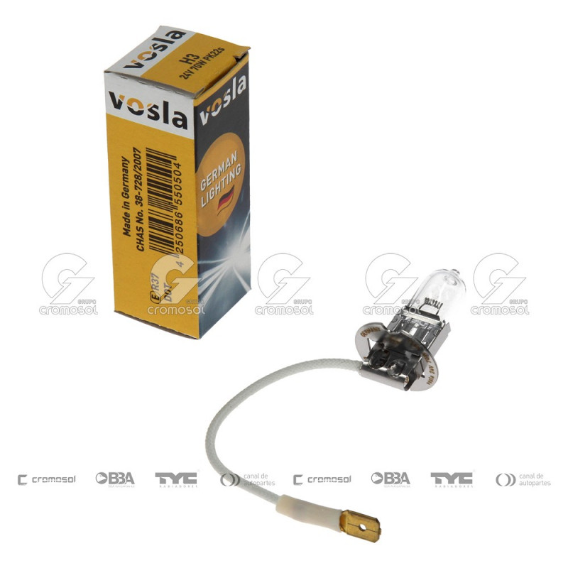 LAMPARA HALOGENA VOSLA 25202/20