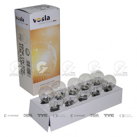 LAMPARA INCANDESCENTE VOSLA 25080/20