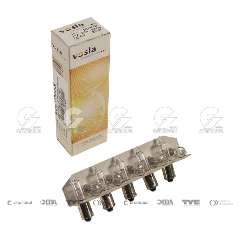 LAMPARA INCANDESCENTE VOSLA 25275/23