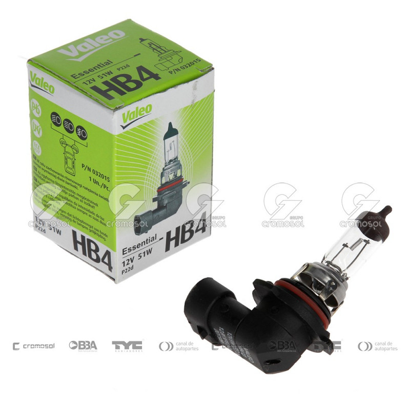 LAMPARA HALOGENA VALEO 25008/10