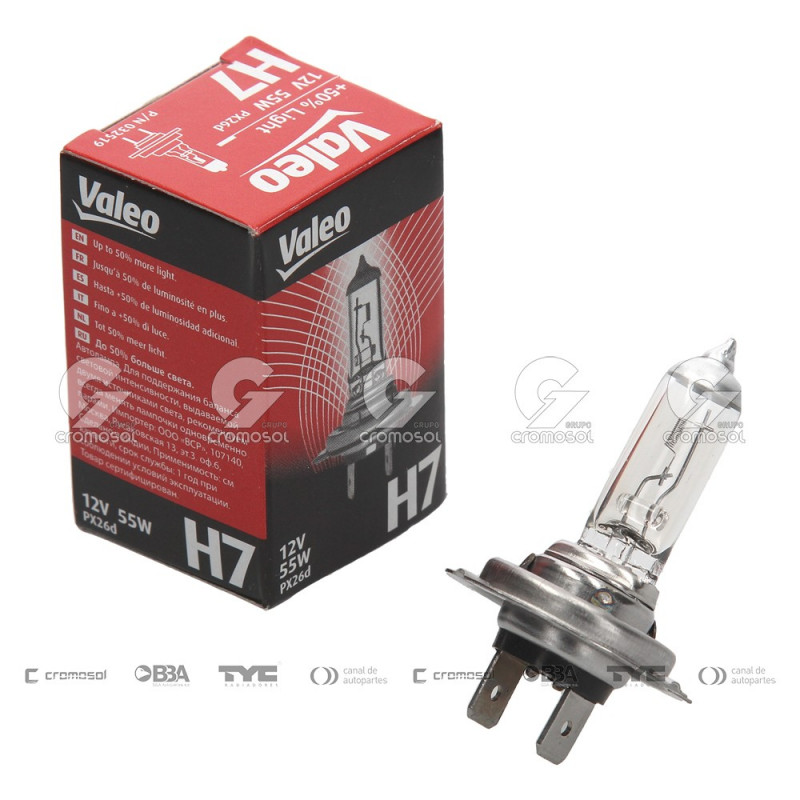 LAMPARA HALOGENA VALEO 25004/16