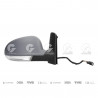 ESPEJO RETROVISOR EXTERIOR TYC 17106/10D