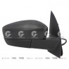 ESPEJO RETROVISOR EXTERIOR FTM 17107/32D