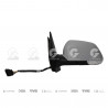 ESPEJO RETROVISOR EXTERIOR ORIG. 17108/I