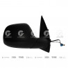 ESPEJO RETROVISOR EXTERIOR ORIG. 17120/1D