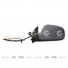 ESPEJO RETROVISOR EXTERIOR TYC 17202/12I