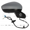 ESPEJO RETROVISOR EXTERIOR ORIG. 17323/5D