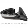ESPEJO RETROVISOR EXTERIOR ORIG. 17743/1D